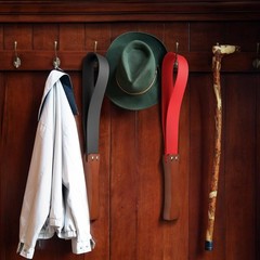 Leather Paddle W/ Anti-Slip Wooden Handle Riding Crop Horses 19in Equestrianism