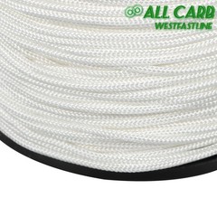 1/8in × 500ft Nylon Solid Braid Rope High UV Abrasion Resistance Industrial