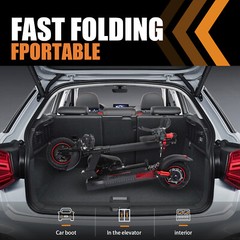 800W Folding Electric Scooter Adult 45KM/H Fast Speed 28Mph 48V 15AH E-ScooterhK