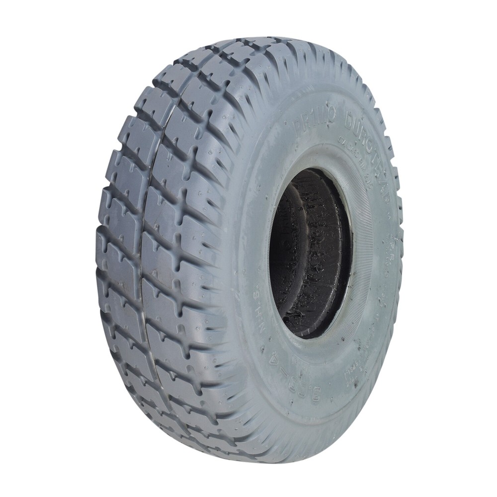 3.00-4 (10″x3″, 260X85) Foam-Filled Mobility Tire with Durotrap C9210 Tread