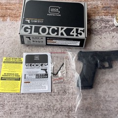 NEW Glock G45 Gas Blowback Airsoft Pistol with Extended Mag – Black (2276345)
