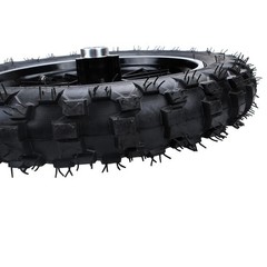 Rim tube tire Black rear wheel 2.50-10 tyre+hub 49-50cc Dirt Bike Gas Dirt Bi…