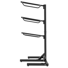 3 Tier Powder Coated Saddle Rack Stand Portable For Western Horse Pad Rack