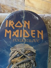 Iron Maiden Zero Powerslave Skateboard Deck 8.25 RARE New In Plastic
