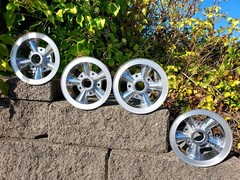 6″X 3″ Astro TRIMMED EDGE Wheel Aluminum CIOSE TO MICKEY BIKE Kart Mini Bike