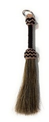 Western Style Horse Hair Keychain, Miniature Horse Quirt Keychain, Cowboy Rodeo