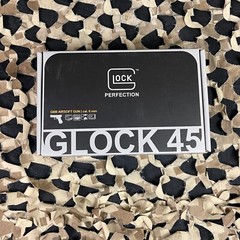 NEW Glock G45 Gas Blowback Airsoft Pistol – Black (2276345)