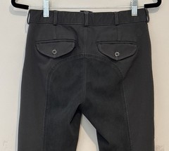 Ovation Ladies Riding Breeches Full Seat Size 30 R Equestrian Pants Stretch Gray