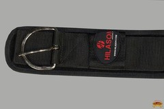 20 In Hilason Western Horse Nylon Straight Saddle Cinch Girth Black Stainless