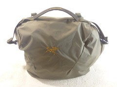 Arc’teryx Ion Rope Bag Lightweight Compact Climbing Tarp Bag Orange & Gray