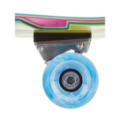 Dusters 31″ Keen Retro Fades Blue/Pink/Yellow Cruiser Skateboard Complete