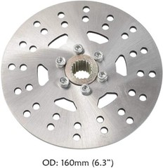 29″ 32″ 44″ Go Kart Rear Live Axle Kit Sprocket Brake Hub Drift Trike Golf Cart