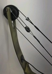 VINTAGE BEAR WHITETAIL II COMPOUND BOW 60# 30″ DRAW LENGTH NICE USED CONDITION