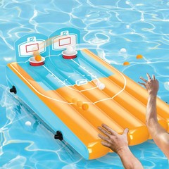 Cipton 35-inch Inflatable Pool Cornhole Set Toss Games for Kids and Adults