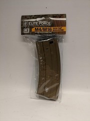 Elite Force M4/M16 Airsoft Gun Magazine, 300 Rounds
