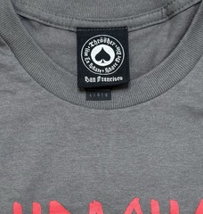 Thrasher x Toy Machine Monster Gram Charcoal Gray T-Shirt Size Large