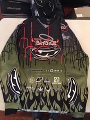 NEW JT Team Smoke Odyssey Pro Paintball Jersey – Green – Large