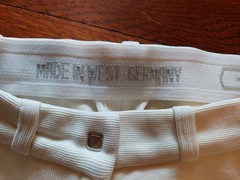 Breeches Full Seat Schumacher Ladies Sz 44 Horse Made in W Germany White