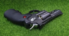 Crosman CO2 Dual Ammo Full Metal Revolver Air Gun Pistol – BB & Pellet – SNR357