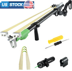 Powerful Slingshot Rifle Portable Heavy Duty Catapult Outdoor Hunting For Adult