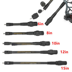 6″ 8″ 10» 12» 15″ Carbon Stabilizer Balance Bar Rod Damper Compound Bow Shoot