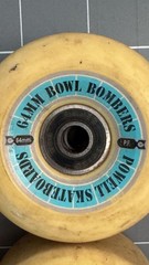 Powell Skateboards BowlBombers Wheels 64mm P.F. BONES Swiss Bearings