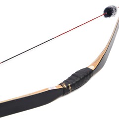 58″ Traditional Bow 15-50lbs Triangle Longbow Horsebow Hunting Archery Shooting