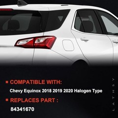 Tail Light Assembly Inner Compatible with Chevy Equinox Right Passenger Side