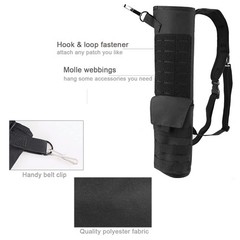 Archery Lightweight Back Arrow Quiver Dual Use Foldable Compact Hip Arrows Ba…
