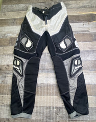 MSR Motocross Pants Men’s Sz 32 Black White Off Road BMX ATV Racing Gear Moto