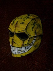 Custom Airsoft Mask Full Face BB Gun Halloween Costume Cosplay Prop Smiley A10