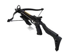 KingsArchery Crossbow Pistol Self-Cocking 80LBS Archery Bow Aluminum Arrow Hunt