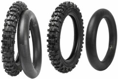 Front 60/100-14 Rear 80/100-12 Tire Tube for Dirt Bike KLX110 TTR90 CRF110 PW80