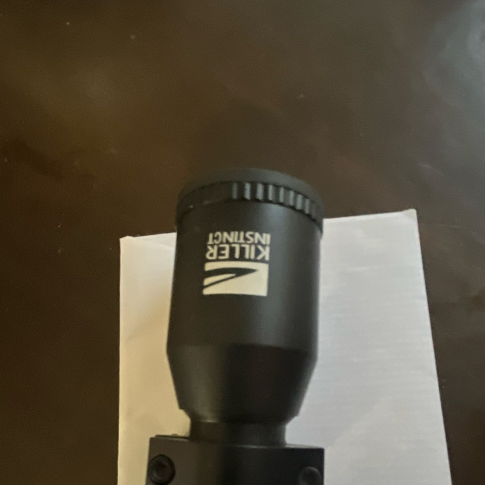 Killer Instinct Lumix 4×32 IR-E Crossbow Scope Black Illuminated Reticle Optics