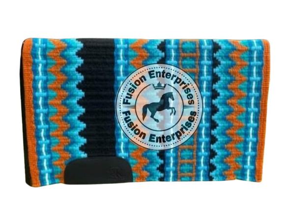 High Quality Western Show Horse Saddle Blanket NewZealand WoolDesign Saddle pad