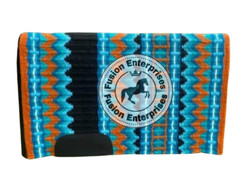 High Quality Western Show Horse Saddle Blanket NewZealand WoolDesign Saddle pad