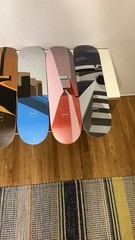 Chocolate Skateboards Minimalism Series Desk Set of 6 New (2018) Wall Hangers