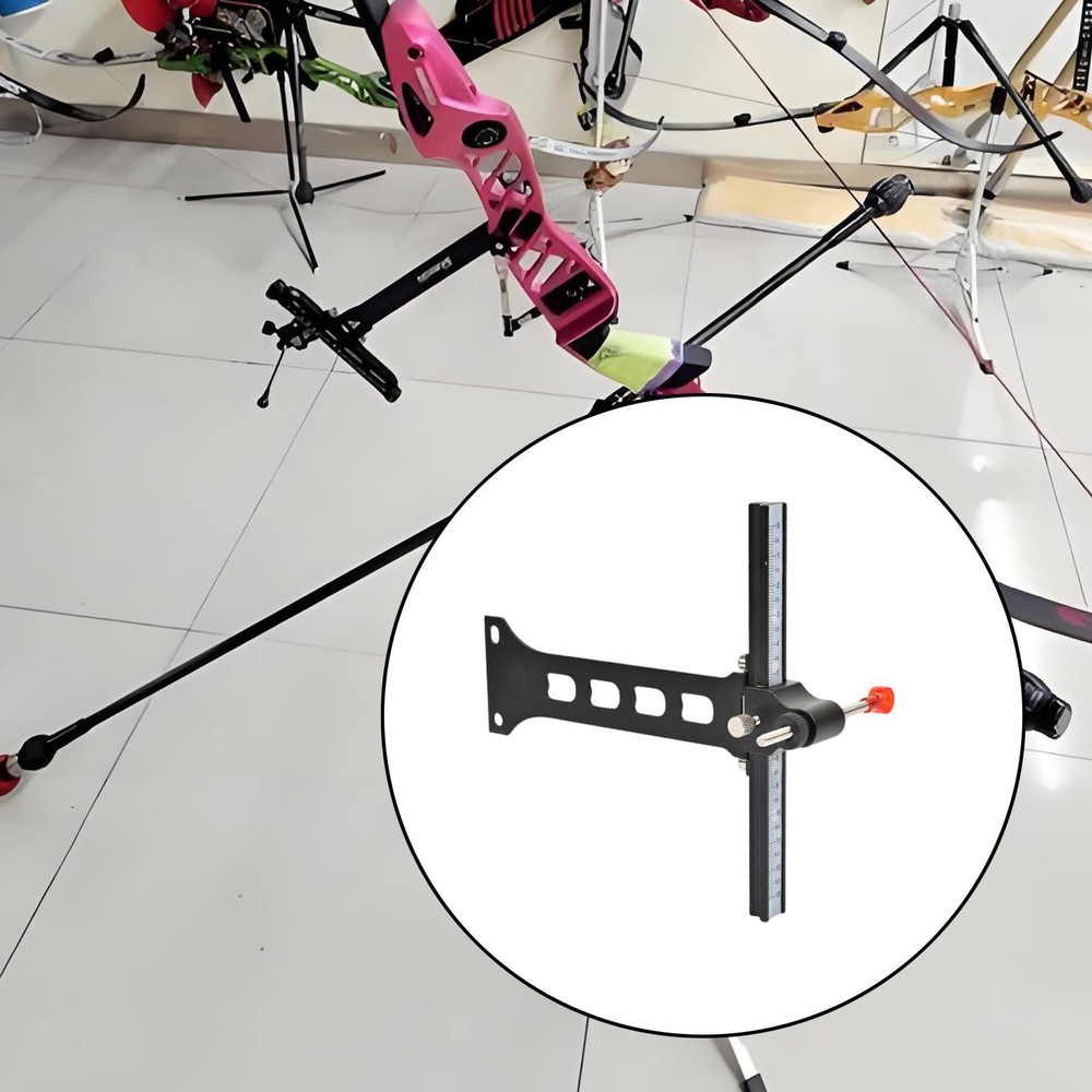 Recurve Bow Sight T Shape Metal Lightweight Archery Bow Sight for Beginners