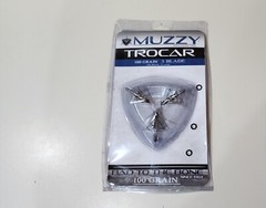 Muzzy Trocar 290 100 Grain Broadhead 3-Blade Hunting Tip – 3 Pieces