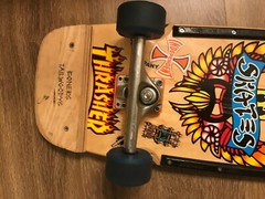 Dog Town Skateboard Bull Dog Design W/Tracker Trucks & wheels Boners Tailwoodys