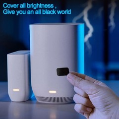 KIWIHUB LED Light Blocking Stickers,Blackout Stickers for Electronic,2 Sheets