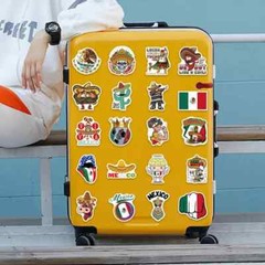 Assorted Mexican Flag Sticker Pack – 20 Pcs – Decals for Laptops Phones
