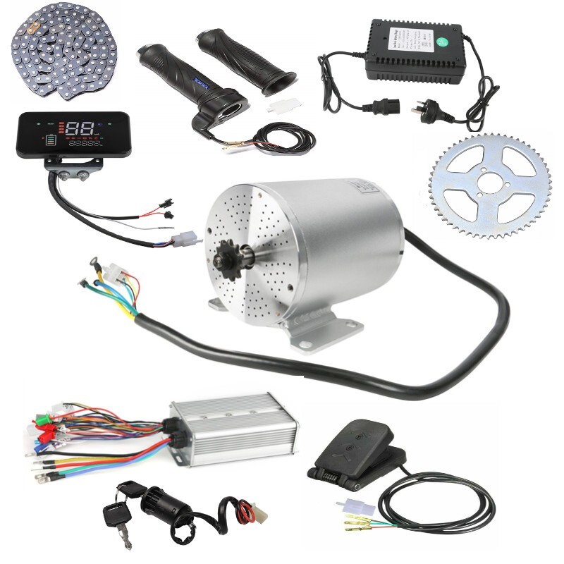72V 3000W Brushless Motor Kit Controller For Electric Go Kart Scooter ATV