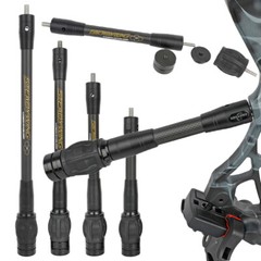 Carbon Balance Bar 6″ 8″ 10″ 12″ Stabilizer Weight Compound Bow Archery Hunting
