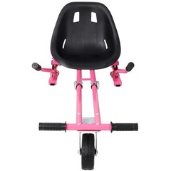 Hoverboard Go-Kart Seat Attachment Fits 6.5″ 8″ 10″ Hoverboards Pink