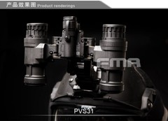FMA Tactical Helmet AN/PVS-31 Night Vision Goggle NVG Dummy Model No Function