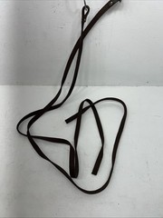 New Tough 1 Brown Nylon Browband Headstall With Bit Split Reins #42-7499 W-33