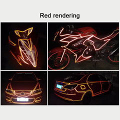 Reflective Safety Pinstripe Tape Self Adhesive Sticker Strip Decal 4-Color 45M