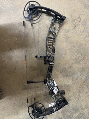 Elite Artus Compound Bow Camouflage Black for Men Archery Hunting