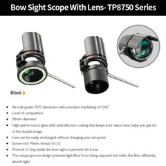 Compound Bow Archery Scope Sight 2x 4x 6x 8x Lens 28mm Cover Competition Hunting